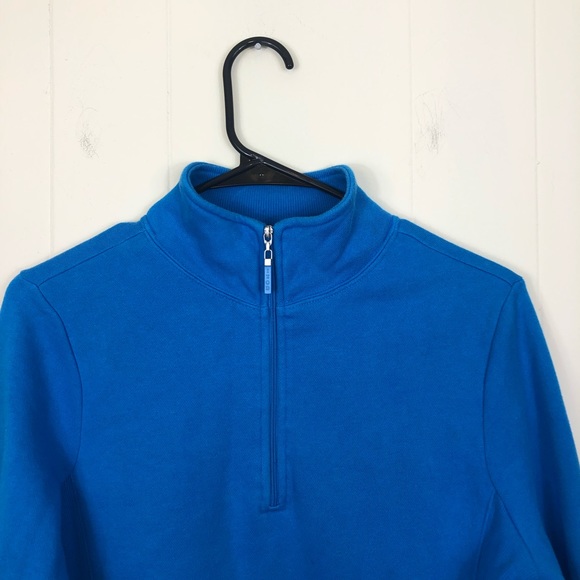 Izod Performx Bright Blue Quarter Zip Sz XS - Picture 5 of 7
